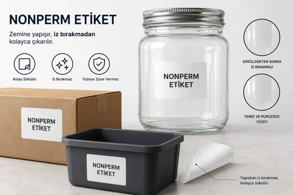 nonperm etiket